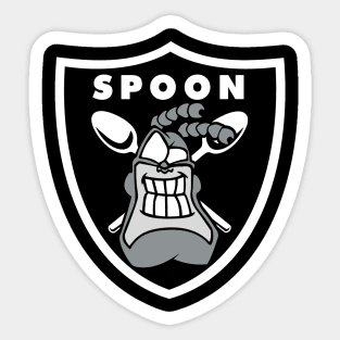 Spoonraider Sticker